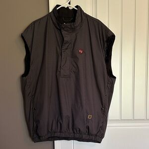 FootJoy Black and Gray Checkered Vest